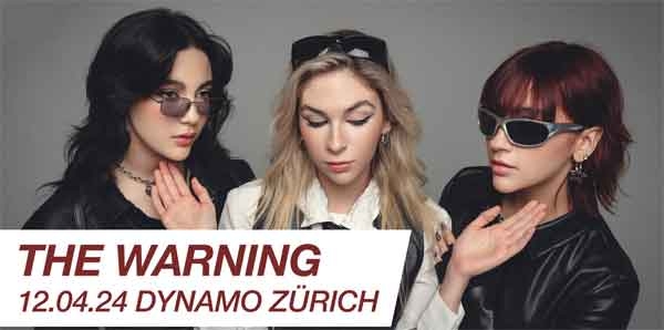 Gewinnt 2x2 Eintritte für THE WARNING in Zürich!