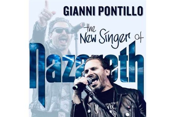 NAZARETH geben Gianni Pontillo (Victory, Fun Halen...) als neuen Sänger bekannt!