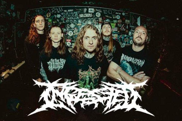 INGESTED teilen Video zur Solo-Single «Nefarious Tongues» und kommen 2026 in die Schweiz