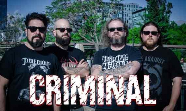 CRIMINAL veröffentlichen Lyricvideo zur neuen Single «Live on Your Knees»