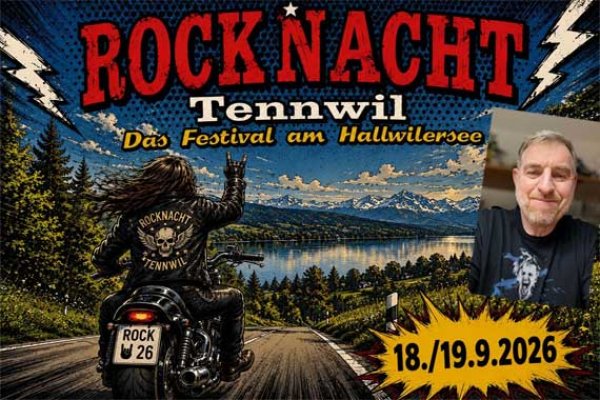 URS LÜSCHER (Rocknacht Tennwil) – Mit der Passion für die Musik