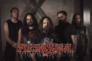 FLESHCRAWL legen bei «Embers Of Wrath» mit  Flammen, Krieg und HM-2-Gewalt nach!