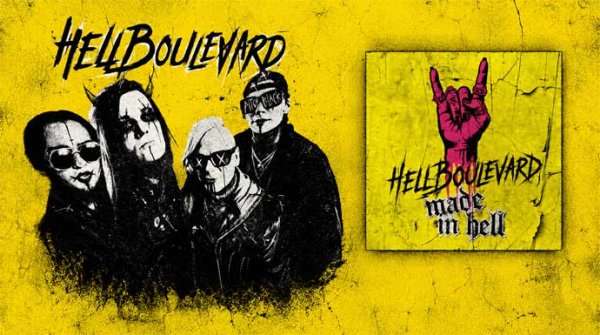 Gewinne eine von 3 CDs oder 3 LPs «Made In Hell» von HELL BOULEVARD