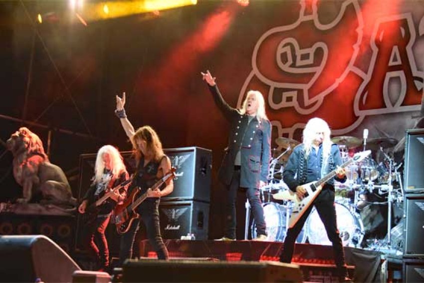 Saxon – Girlschool – Fireborn in Pratteln