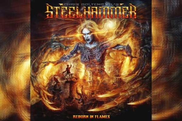 CHRIS BOLTENDAHL&#039;S STEELHAMMER – Reborn In Flames