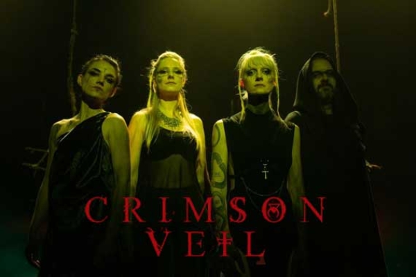 CRIMSON VEIL veröffentlichen Musik-Video zu apokalyptischer Debüt-Single «Flinch». Album «Hex» im Herbst &#039;24 erwartet