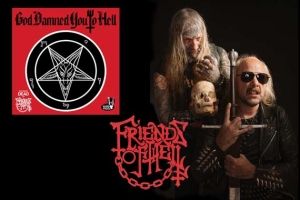 FRIENDS OF HELL hauen neue Single &amp; Video «Bringer Of Evil» heraus. Neues Album «God Damned You To Hell» erscheint im April &#039;24