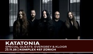 Gewinnt 2x2 Eintritte für KATATONIA und EVERGEY in Zürich!