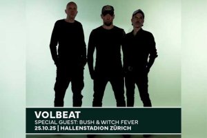 Schnappt euch 2x2 Tickets für VOLBEAT in Zürich!