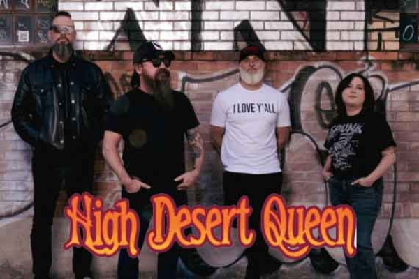 HIGH DESERT QUEEN veröffentlichen Lyric-Video zu «Death Perception» (feat. Emma Näslund, Gaupa) vom kommenden Album «Palm Reader»