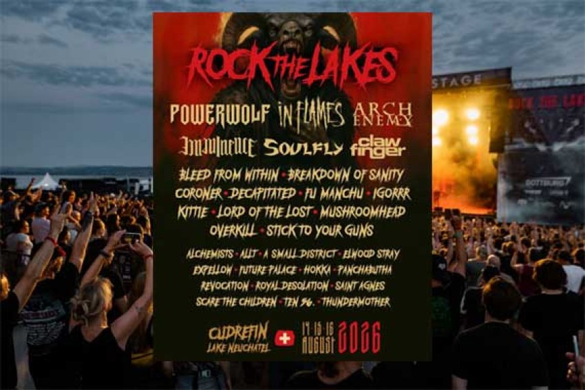Rock The Lakes Festival 2026 in Cudrefin