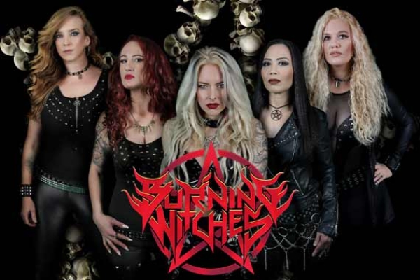 BURNING WITCHES enthüllen Live-Video zu «Evil Witch» und gehen mit KK&#039;s Priest sowie Paul DiAnno auf Grossbritannien-Tour