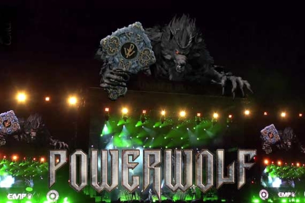 POWERWOLF schreiben Geschichte! Macht-Demonstration mit Einsatz von &quot;Augmented Reality&quot; auf einem europäischen Festival gelungen