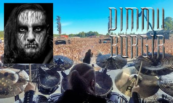 DIMMU BORGIR Schlagzeuger &quot;Daray&quot; teilt «Gateways» als Drumcam-Aufnahme vom &quot;Tons Of Rock&quot; 2022 in Oslo