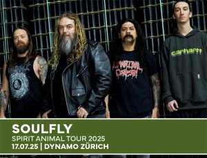 Gewinnt hier 2x2 Eintritte für SOULFLY In Zürich!