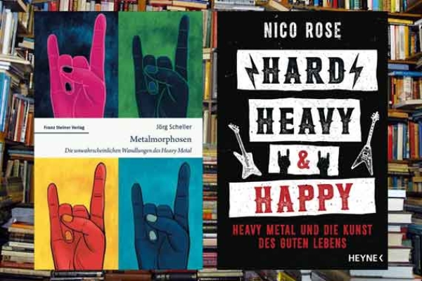 Metal Buch-Spezial: Nico Rose (Hard, Heavy &amp; Happy) und Jörg Scheller (Metalmorphosen) im Metal-Talk
