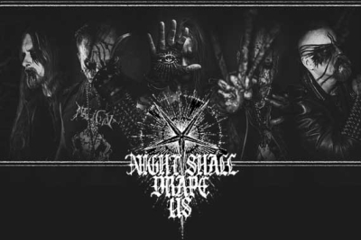 NIGHT SHALL DRAPE US verbrennen die schwarze Flamme auf «Ashes Of Men». Debüt-Album «Lunatic Choir» kommt im April '24